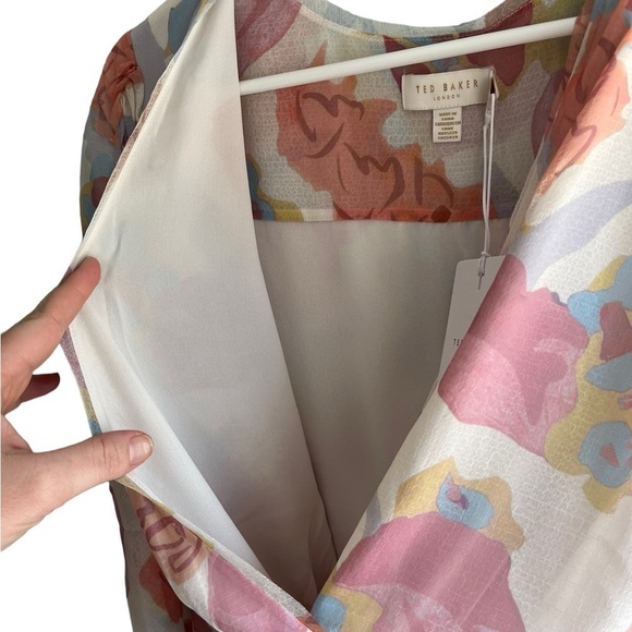 NWT Ted Baker Juleah Floral Mini - Picture 10 of 13